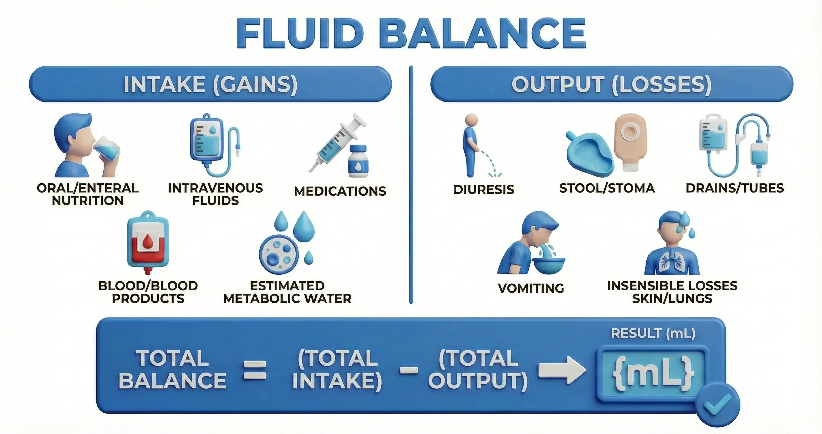 Fluid Balance Illustration